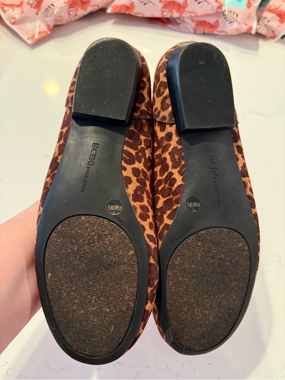 BCBGeneration Leopard-Print Loafers in Brown and Black - Picture 4 of 4
